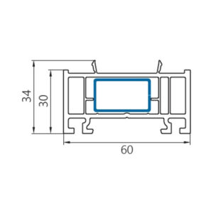 EXTENSIE RAMA 30 MM PROFILINK