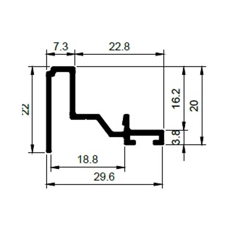ADAPTOR BANDOU FARA BARIERA TERMICA ALTEST