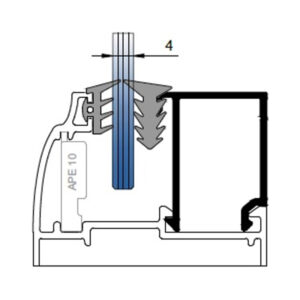 BAGHETA 4 MM ALTEST